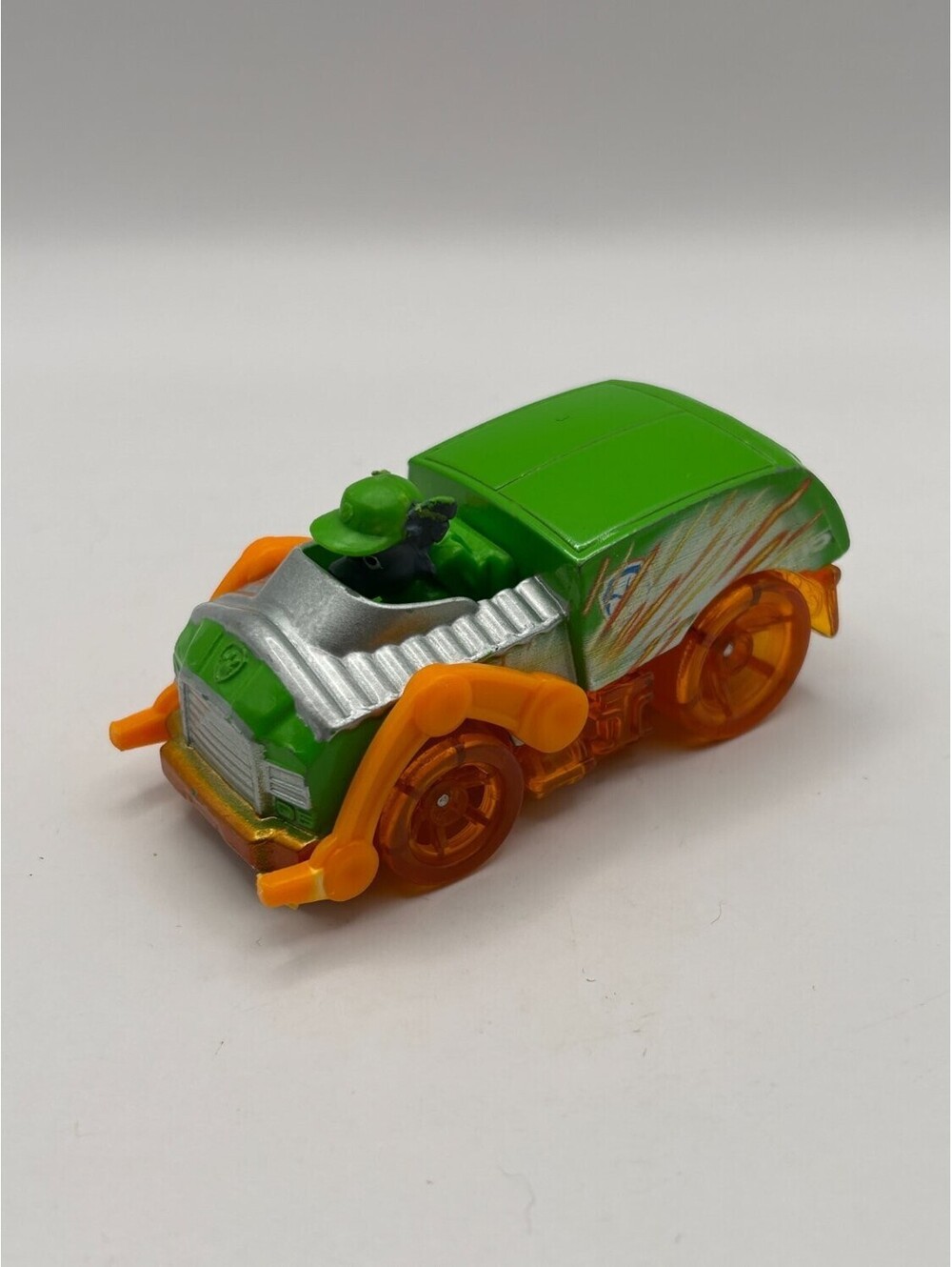 Spin Master Paw Patrol True Metal Mighty Pups Charged Up Rocky Recycling Truck